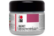 12740025815 - Peinture magnetique pour surfaces magnetiques, 225 ml, gris, recouvrable apres sechage, resistant a  la salive, im