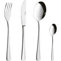 Menagere 24 pieces Stockholm en Acier Inoxydable 18/10 Poli epaisseur : 2,2/2 mm