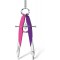 Mars Comfort 556 - Edition Neon - Compas Geometrique De Precision Grand Balustre Rose/Violet