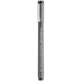Staedtler 308 C2-9 Pigment Liner, noir, pointe biseautee, 0,3-2,00 mm
