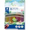 STAEDTLER - Noris colour - Crayons de couleur- Assortiment 36 couleurs - Bois upcycle - 185 CD36