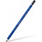 Staedtler Mars Lumograph Aquarell, Crayons graphites aquarellables, Utilisables a  sec ou a  l'eau, Boite en metal avec 5 crayon