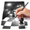 Staedtler Mars Lumograph Black, Crayons graphites enrichis en carbone, Pour artistes et dessinateurs, Boite en metal