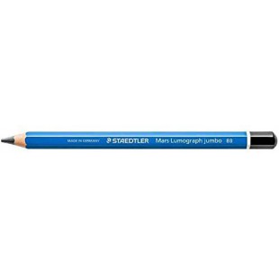 STAEDTLER Crayons graphite Mars Lumograph jumbo mine 5,3 mm 8B
