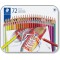 Staedtler 175 M72ST Crayons De Couleur Hexagonaux Sans Bois, Corps En Matiere Plastique Facile a€ Tailler, Boite En M