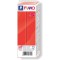 Staedtler FIMO Soft, Pate a  modeler rouge indien durcissant au four, Pour debutants et artistes, Souple et facile a  demouler, 