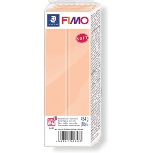 Staedtler Fimo 8021-43 Pate a  Modeler Durcissable au Four, Rose Pale, 454 g