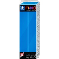 Staedtler FIMO Professional, Pate a  modeler bleu pur facon argile durcissant au four, Pour specialistes et artistes experts, Pa