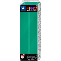 Staedtler FIMO Professional, Pate a  modeler vert pur facon argile durcissant au four, Pour specialistes et artistes experts, Pa