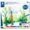 Staedtler Crayons de couleur aquarellables de haute qualite pour artistes, Utilisables a  sec ou a  l'eau, Mine douce et tendre 