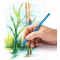 Staedtler Crayons de couleur aquarellables de haute qualite pour artistes, Utilisables a  sec ou a  l'eau, Mine douce et tendre 