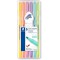 Staedtler Triplus Highlighter, Feutres surligneurs pastel a  pointe ogive de 1-4 mm, etui chevalet avec 6 surligneurs assortis, 