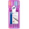 Staedtler Triplus Fineliner Boite de 6 stylos de bureau Couleurs pastel, 334 SB6