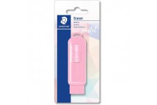 Staedtler Gomme aux couleurs pastel, avec manchon en plastique pratique, couleurs assorties, 525 PSBKPA