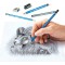 Staedtler Mars Lumograph, Coffret dessin graphite pour beaux-arts, Inclus crayons a  papier, feutres de dessin, gomme et taille-