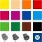 Staedtler Design Journey, Coffret aquarelle mixte pour beaux-arts, Inclus crayons aquarellables, gomme, pinceau a  reservoir d'e
