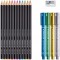 Staedtler Design Journey, Coffret coloriage sur papier noir pour beaux-arts, Inclus crayons de couleur super soft, feutres metal