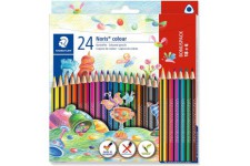 Staedtler Crayon de couleur Noris triangulaire 187 C18P1 multicolore (pas de possibilite de choisir la couleur) 1 pc(s)