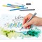 Staedtler Design Journey, Coffret aquarelle et lettrage mixte pour beaux-arts, Inclus feutres aquarellables et outils