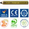 Staedtler Noris Junior, Crayon a papier gros module, Specialement concu pour les enfants, etui carton avec 1 crayon 