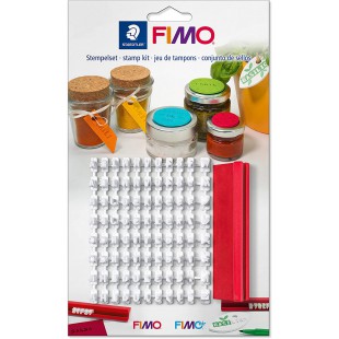 STAEDTLER FIMO- Kit Tampon Argile, 8700 09, Blanc