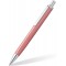 Staedtler Triplus 444, Stylo-bille triangulaire rose de haute qualite, Encre de couleur bleue et pointe de taille moy