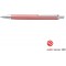 Staedtler Triplus 444, Stylo-bille triangulaire rose de haute qualite, Encre de couleur bleue et pointe de taille moy