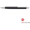 Staedtler Triplus 444, Stylo-bille triangulaire gris anthracite de haute qualite, Encre de couleur bleue et pointe de