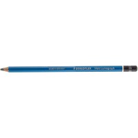 Staedtler Mars Lumograph 8B 8B 1piece(s) crayon graphite - crayons graphite (8B, Bleu)