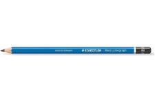 STAEDTLER Crayons Papier Mars Lumograph 100 Mine 2 mm Bleu 4B