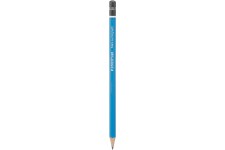 Staedtler - Mars Lumograph 100 - Crayon Graphite 3B, Bleu
