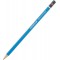 Staedtler - Mars Lumograph 100 - Crayon Graphite 3B, Bleu