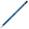 STAEDTLER Lot de 5 Crayons Papier Mars Lumograph 100 Mine 2 mm Bleu 6H