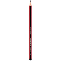 Staedtler 110 Tradition 2B 1piece (s) (crayons de graphite - 2B crayons de graphite, noir, rouge, 32 en, PEFC, Allem
