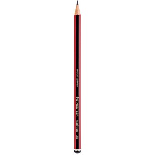 Staedtler 110 Tradition 2B 1piece (s) (crayons de graphite - 2B crayons de graphite, noir, rouge, 32 en, PEFC, Allem