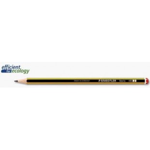 STAEDTLER HB2 Noris Pencil crayons a rayures jaunes et noires