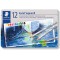 Staedtler Karat Aquarell, Crayons de couleur aquarellables de qualite professionnelle, Grande miscibilite des couleu