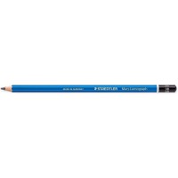 STAEDTLER Crayons Papier Mars Lumograph 100 Mine 2 mm Bleu 9B
