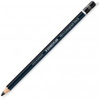 Staedtler 100B-4B Mars Lumograph Crayon a papier Noir Durete 4B