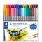 Staedtler Feutres a double pointe pour ecriture et coloriage, Pointe fine de 0.5-0.8 mm et pointe compacte extra-lar