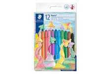 STAEDTLER batons de cire - Noris Club, dans un etui PVC de 12 