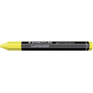 Lot de 12 : - LumoColor Omnigraph 236 - Craie Industrielle Permanente Jaune