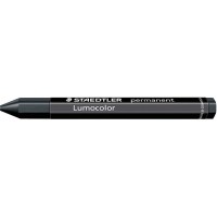 Lot de 12 : Staedtler - LumoColor Omnigraph 236 - Craie Industrielle Permanente Noire