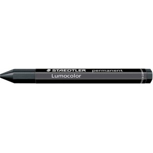 Lot de 12 : Staedtler - LumoColor Omnigraph 236 - Craie Industrielle Permanente Noire