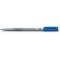 STAEDTLER Lumocolor 312 - Feutre non-permanent pointe biseautee 1 a  2,5 mm bleu