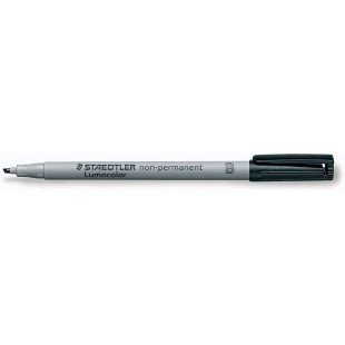 Staedtler - Marqueur a  pointe Fine Lumocolor noir