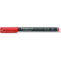 Staedtler 314 - 2 - Marqueur permanent (Rouge, Noir, Rouge)