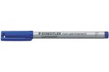 Staedtler Lumocolor, Marqueur universel non-permanent, conviens pour la plupart des surfaces et la retroprojection, 