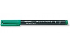 Staedtler - LumoColor 318 - Feutre Permanent Pointe Fine 0,6 mm Vert