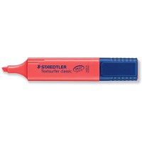 Staedtler Textsurfer classic 364 Rouge 1piece(s) marqueur - Marqueurs (Rouge, Bleu, Rouge, Polypropylene, 5 mm, 1 piece(s))